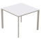 Стол Ezpeleta Meet Taupe/White 90x90 см-0-thumb