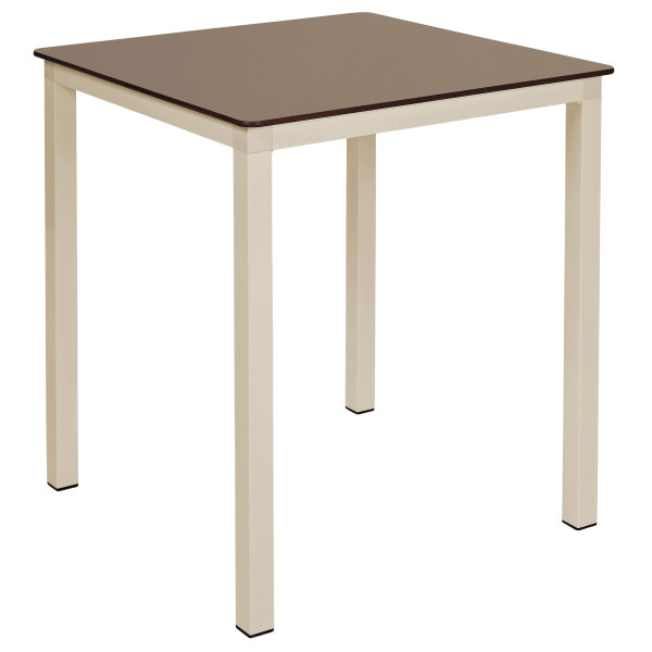 Стол Ezpeleta Monaco Sand/Taupe 70x70 см-0