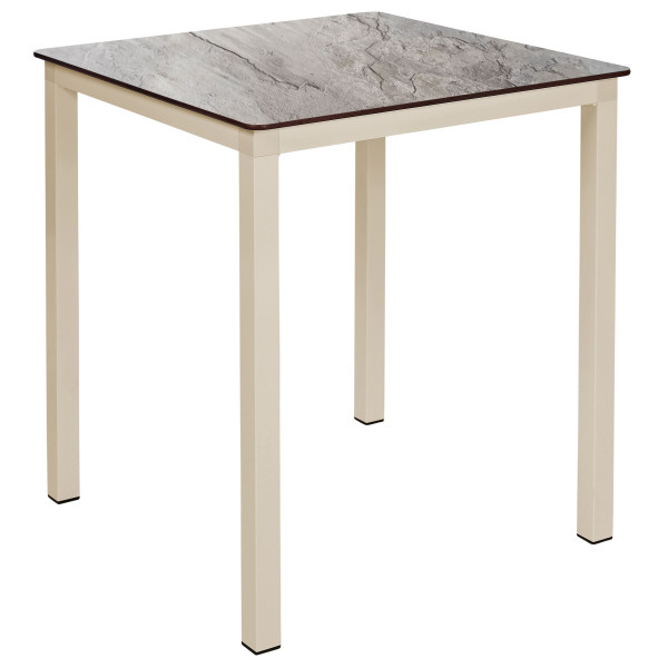 Стол Ezpeleta Monaco Sand/Stone 70x70 см-0