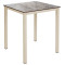 Стіл Ezpeleta Monaco Sand/Stone 70x70 см-0-thumb