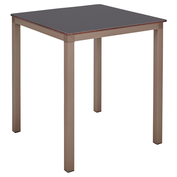 Стіл Ezpeleta Monaco Taupe/Anthracite 70x70 см-0