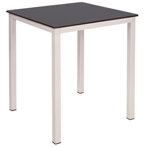 Стол Ezpeleta Monaco White/Anthracite 70x70 см-0