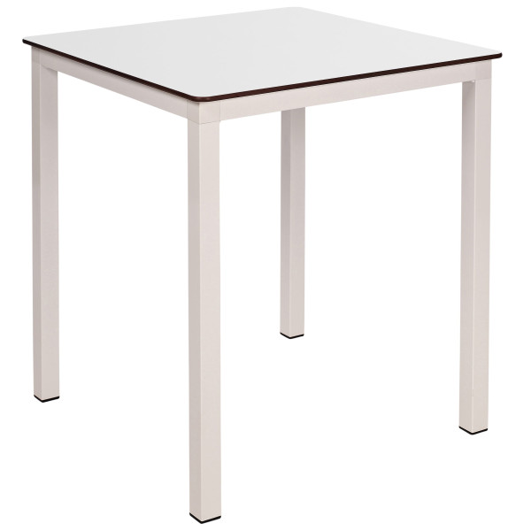 Стол Ezpeleta Monaco White/White 70x70 см-0