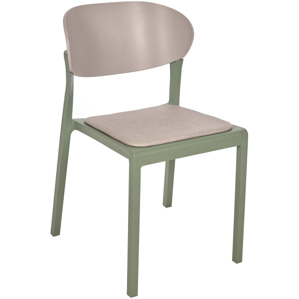 Стул Ezpeleta Bake Pad Olivo-Pearl-0