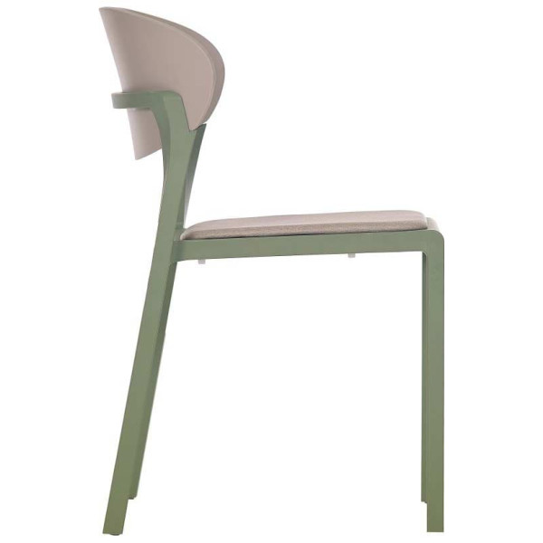 Стул Ezpeleta Bake Pad Olivo-Pearl-2