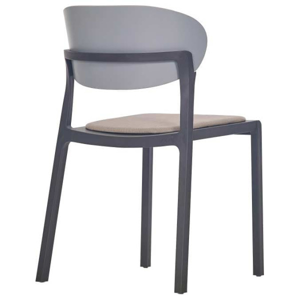 Стул Ezpeleta Bake Pad Anthracite-Blue grey-2