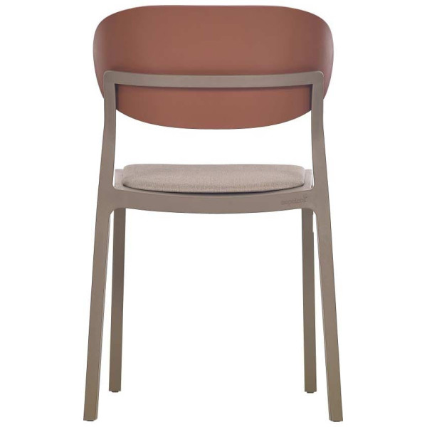 Стул Ezpeleta Bake Pad Taupe-Terracota-4