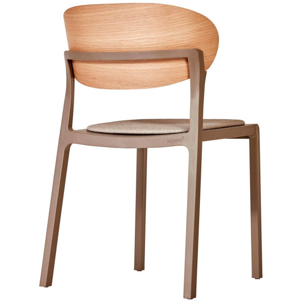 Стілець Ezpeleta Bake Wood Pad Taupe-2
