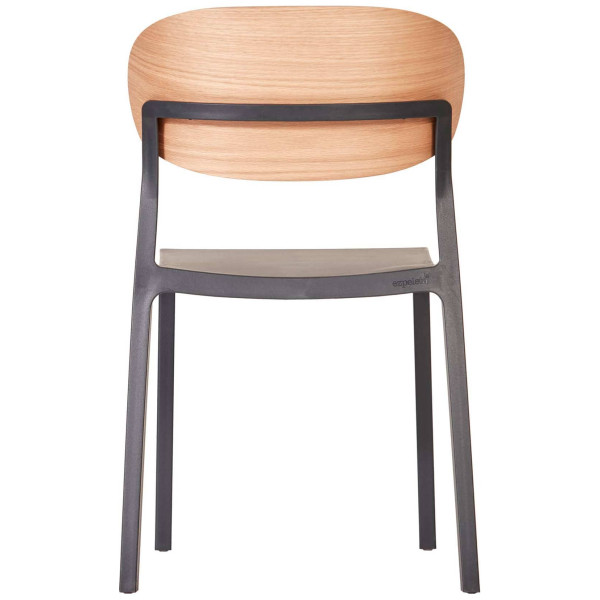Стул Ezpeleta Bake Wood Anthracite-3