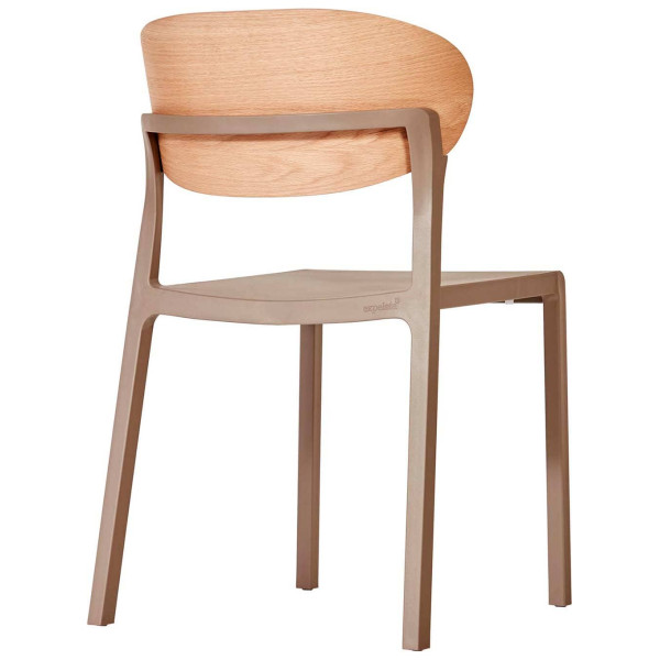 Стул Ezpeleta Bake Wood Taupe-2