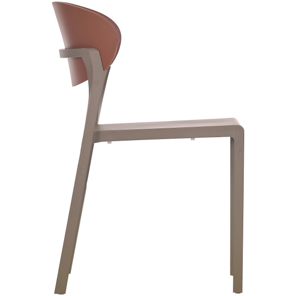 Стілець Ezpeleta Bake Taupe-Terracota-1