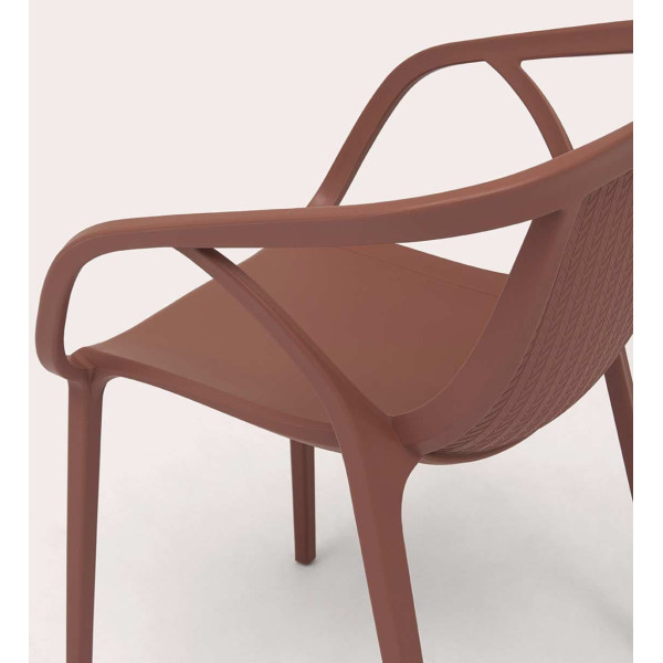 Стул-кресло Ezpeleta Hop Terracota-1