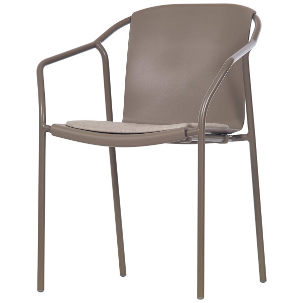 Стілець-крісло Ezpeleta Rod Pad Taupe-1