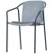 Стілець-крісло Ezpeleta Rod Pad Anthracite-Blue grey-2-thumb