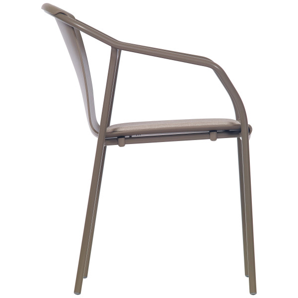 Стілець-крісло Ezpeleta Rod Pad Taupe-2