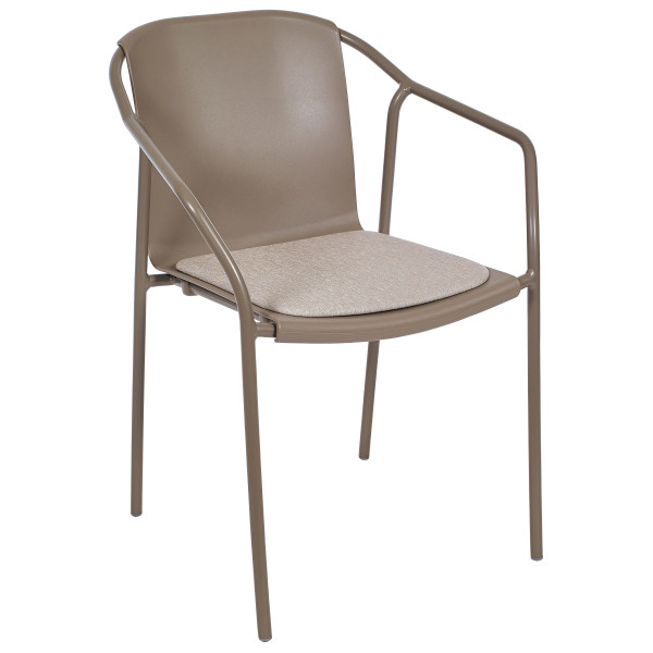 Стілець-крісло Ezpeleta Rod Pad Taupe-0