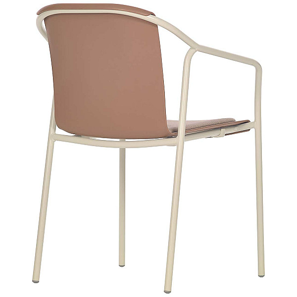 Стілець-крісло Ezpeleta Rod Pad Sand-Capuccino-3