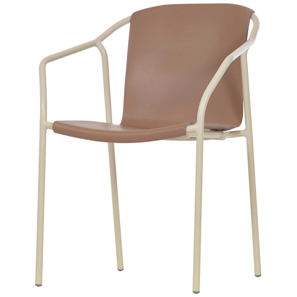 Стілець-крісло Ezpeleta Rod Sand-Capuccino-1
