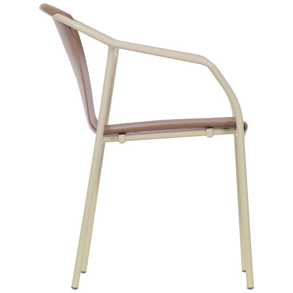 Стілець-крісло Ezpeleta Rod Sand-Capuccino-2