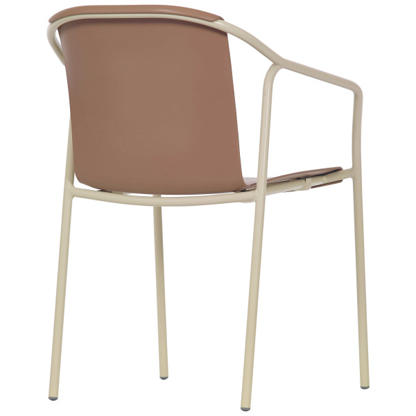 Стілець-крісло Ezpeleta Rod Sand-Capuccino-3