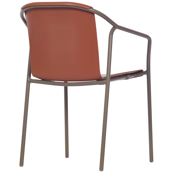 Стілець-крісло Ezpeleta Rod Taupe-Terracota-3