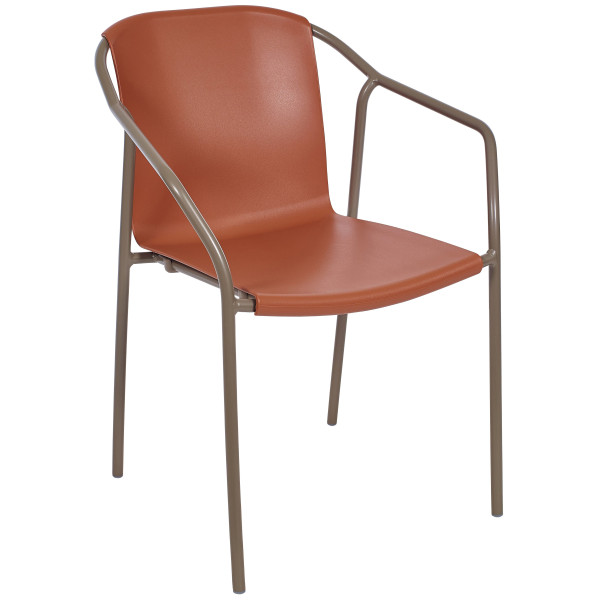 Стілець-крісло Ezpeleta Rod Taupe-Terracota-0