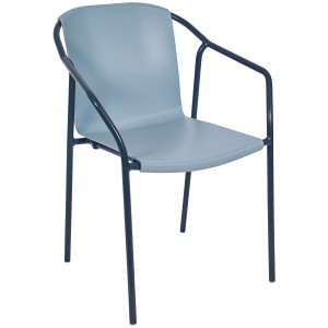 Стул-кресло Ezpeleta Rod Anthracite-Blue grey
