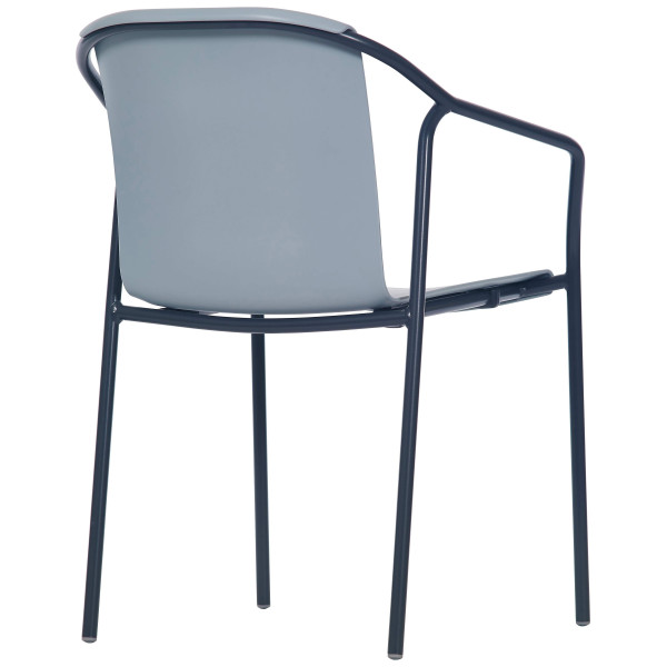 Стул-кресло Ezpeleta Rod Anthracite-Blue grey-3