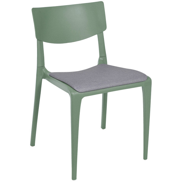 Стул Ezpeleta Town Pad Green-Grey-0