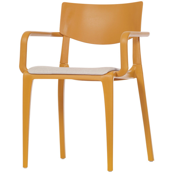 Стул-кресло Ezpeleta Town Pad Mustard-Taupe-1