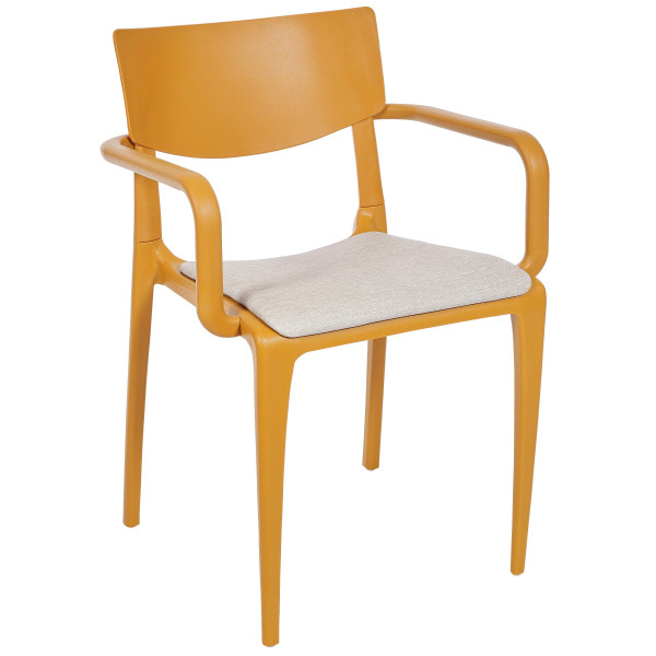 Стул-кресло Ezpeleta Town Pad Mustard-Taupe-0