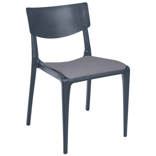 Стілець Ezpeleta Town Pad Anthracite-Grey-0