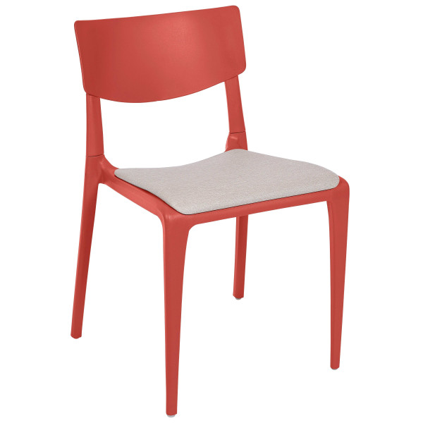 Стул Ezpeleta Town Pad Brick-Taupe-0