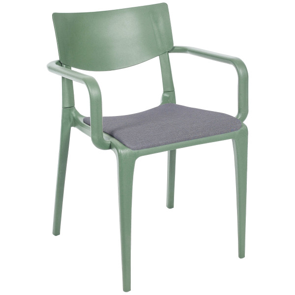 Стул-кресло Ezpeleta Town Pad Green-Grey-0