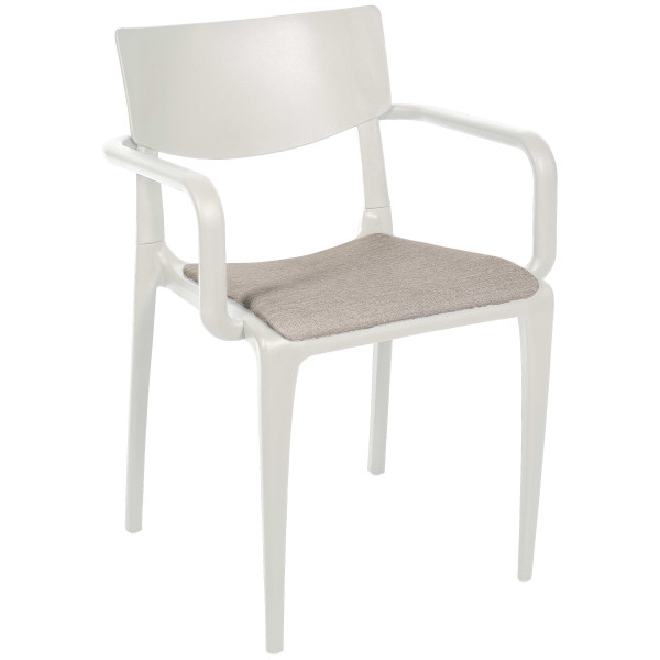 Стілець-крісло Ezpeleta Town Pad White-Navy-0