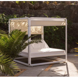 Кровать-шезлонг Ezpeleta Ibiza White