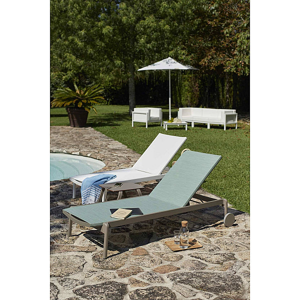 Шезлонг Ezpeleta Lago White-1