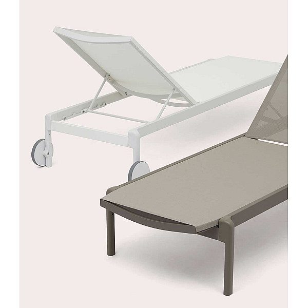 Шезлонг Ezpeleta Lago White-3