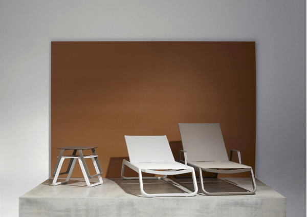 Шезлонг Ezpeleta Vila White-1