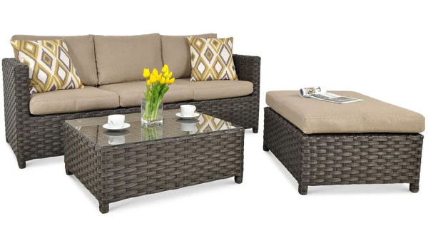 Комплект садовой мебели Focus Garden Marco Brown-2