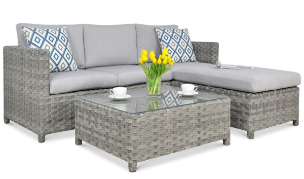 Комплект садовой мебели Focus Garden Marco Caffe Modern Grey-1