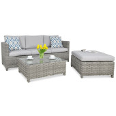 Комплект садовой мебели Focus Garden Marco Caffe Modern Grey