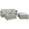 Комплект садовой мебели Focus Garden Marco Caffe Modern Grey-0-thumb