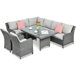 Комплект садових меблів Focus Garden Maryland Dark Grey