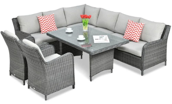 Комплект садовой мебели Focus Garden Maryland Dark Grey-0