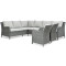 Комплект садових меблів Focus Garden Maryland Dark Grey-4-thumb