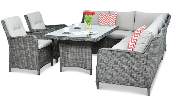 Комплект садовой мебели Focus Garden Maryland Dark Grey-1