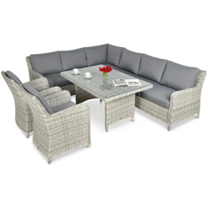 Комплект садових меблів Focus Garden Maryland White grey