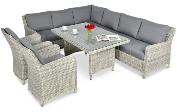 Комплект садовой мебели Focus Garden Maryland White grey-0