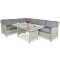 Комплект садових меблів Focus Garden Maryland White grey-3-thumb